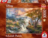 Schmidt Spiele Disney Bambi Contour pour puzzle 1000 pièce(s) Dessins animés
