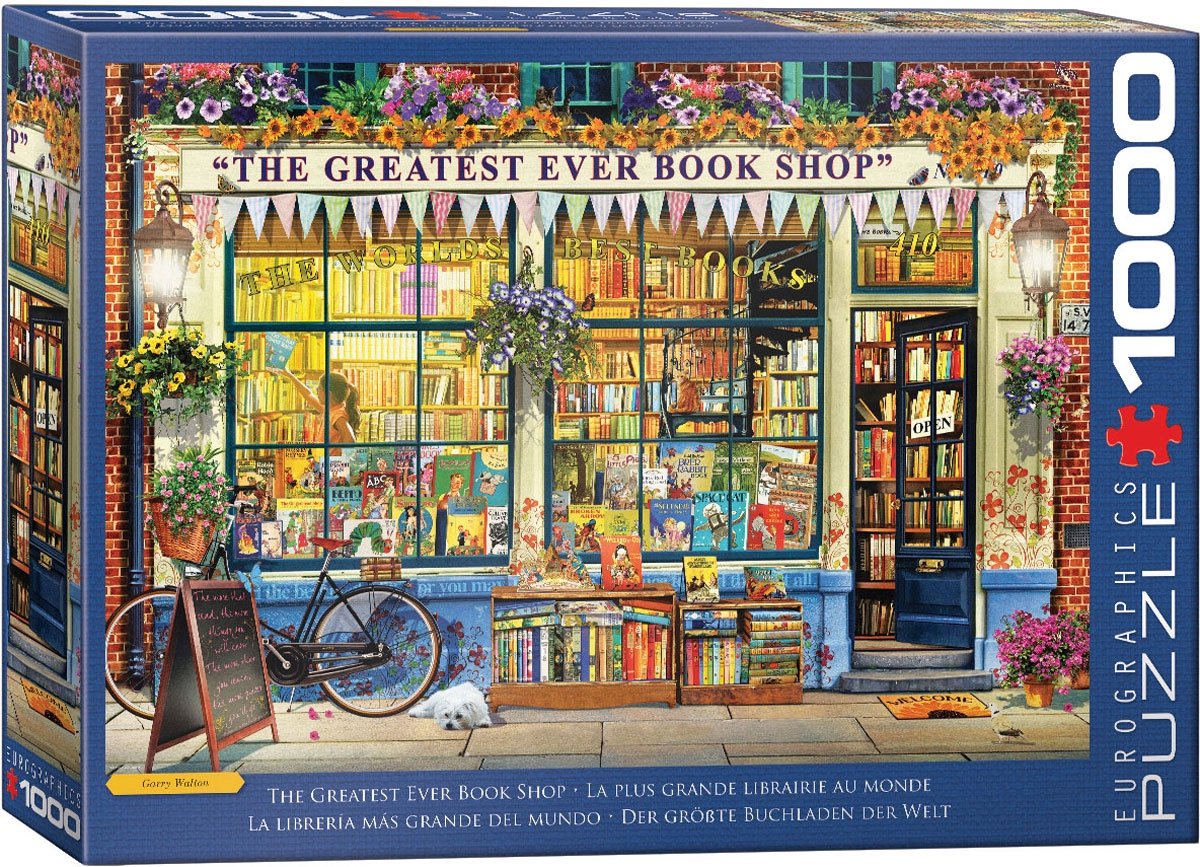 De beste boekenwinkel ter wereld Puzzel - 1000 stukjes | bol.com