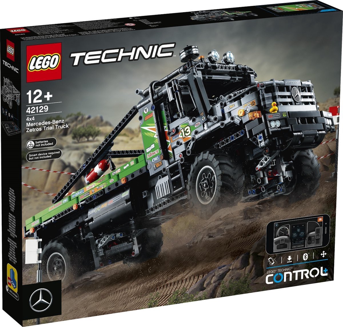 LEGO Technic 4x4 Mercedes-Benz Zetros Trial Truck - 42129 | bol.com