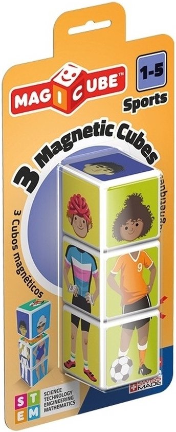 Geomag MagiCube Sports - 3 delig
