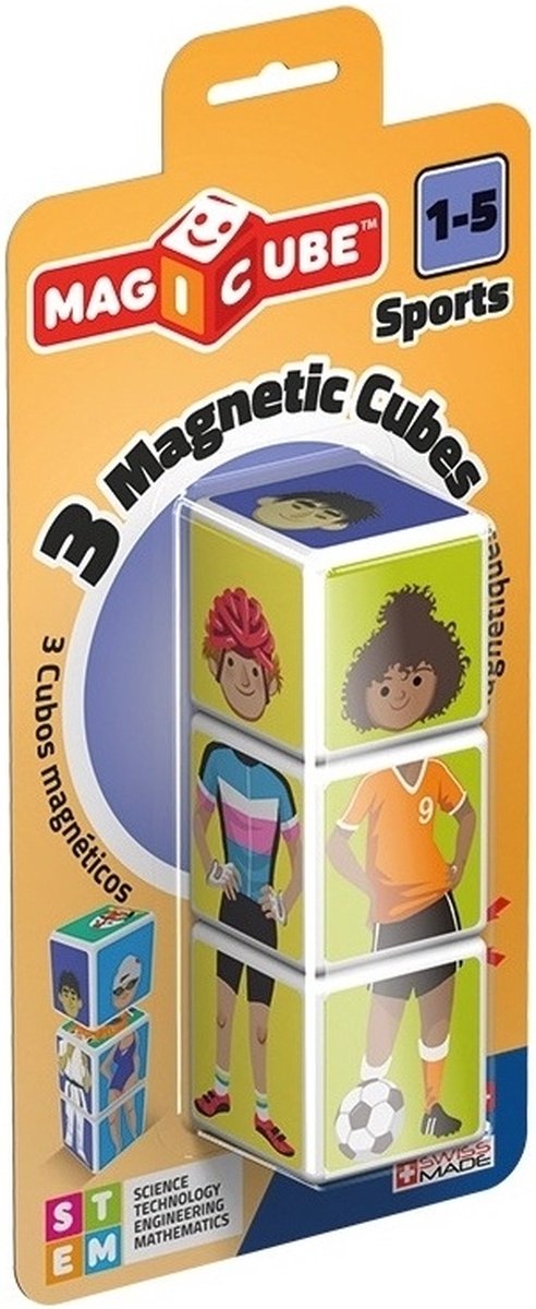 Geomag MagiCube Sports - 3 delig
