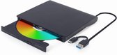 Gembird Externe USB CD/DVD brander/speler met USB-C