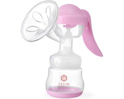 Felin Handkolf - Borstkolf - Handmatige Kolf - BPA Vrij - Inclusief 180 ml babyfles en Speen