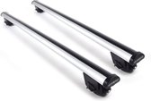 Galeries de toit adaptables pour Ford Galaxy à partir de 2015 barres de toit fermées - Aluminium - Capacité de charge 100kg - Merk Farad