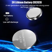 CR2020 3V Lithium knoopcel batterij - Per 1 stuk