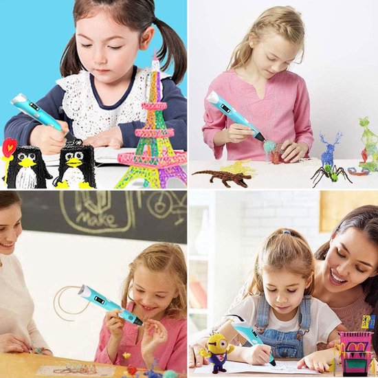 Filament PLA - Recharges de stylo 3D - Recharges de différentes couleurs - Recharge de 15 mètres