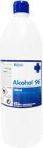 ALCOHOL 96 _ 9 FLESSEN VAN 1 LIT_ Desinfectie van je werkplek, school, thuis met Alcohol 96 - Voor iedere schoonmaak klus