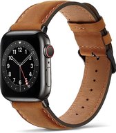 Armband compatibel met Apple Watch Strap Premium Echt Lederen Vervanging Armband Compatibel met Apple Watch SE Serie 7 6 5 4 3 2 1