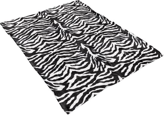 Abstracte Dier Zebra Ultra-Zachte Micro Fleece Deken Flanel Deken Warm