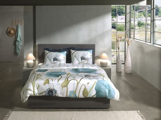 Heckett & Lane Ninni Housse de couette Blue 200 x 200 cm