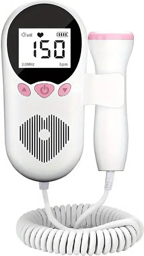 Appareil à ultrasons Doppler - moniteur de fréquence cardiaque bébé -  écoute cardiaque