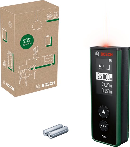 Bosch Zamo - Laserafstandmeter - Inclusief Batterijen