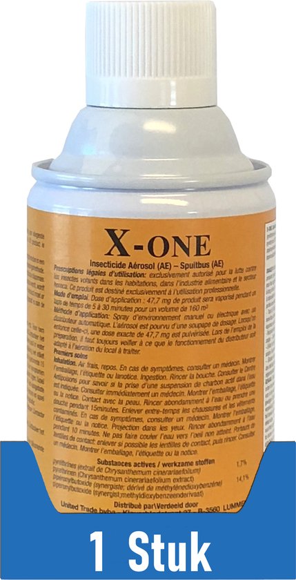 X-one Insectenspray 1 Stuk | Anti-vlieg | Anti-Mug |