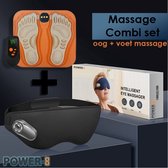 "Nieuwe Power-8 EMS Massage Combi Set - Verbeter je Welzijn met Lichaams- en Oog - stimuleert bloedsomloop - vermindert stress -helpt bij Ouderdomsklachten - massage apparaat - Kerstcadeau - Moederdag cadeau - verjaardagscadeau - black friday 2023