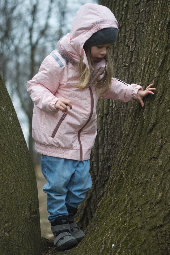 Ducksday - veste d'hiver avec polaire peluche pour enfants - imperméable - coupe-vent - chaude - école - ski - Filles - Molly - 146/152
