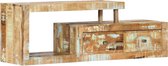 The Living Store TV-meubel Klassieke stijl - Massief gerecycled hout - 120 x 30 x 40 cm