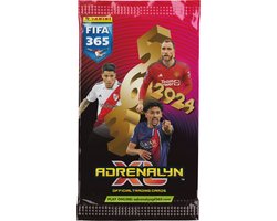 foto van ADRENALYN XL FIFA365 23/24 BOOSTER zitten 6 plaatjes in/ NIET WEGSTREPEN