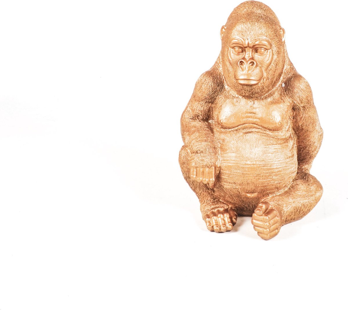 Housevitamin Gouden Gorilla - 25x35x23 cm