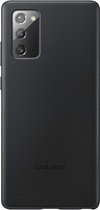 Origineel Samsung Galaxy Note 20 Hoesje Leather Back Cover Groen