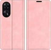 Oppo Reno8 T 4G Magnetic Wallet Case - Pink
