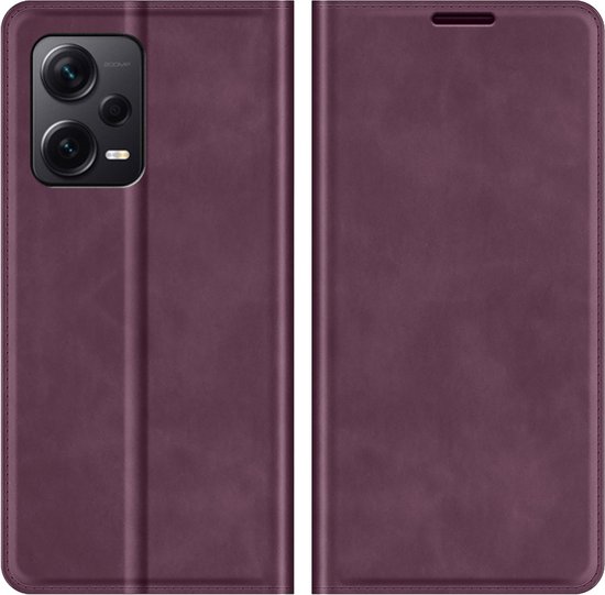 Étui Portefeuille Magnétique Xiaomi Redmi Note 12 Pro+ 5G - Violet
