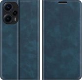 Xiaomi Poco F5 Magnetic Wallet Case - Blue