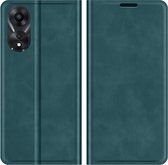 Oppo A78 5G Magnetic Wallet Case - Green