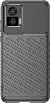 Motorola Edge 30 Neo Grip Soft TPU Case - Black