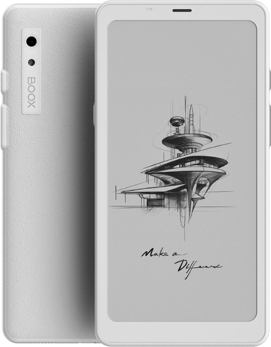 Boox Palma e-reader - Wit - Krachtige 6,13" e-inkt e-reader in Smartphone formaat, mét Google Play Store