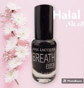 Halal Nagellak - BreathEasy - nagellak no. 18 - waterdoorlatend - luchtdoorlatend - Halal