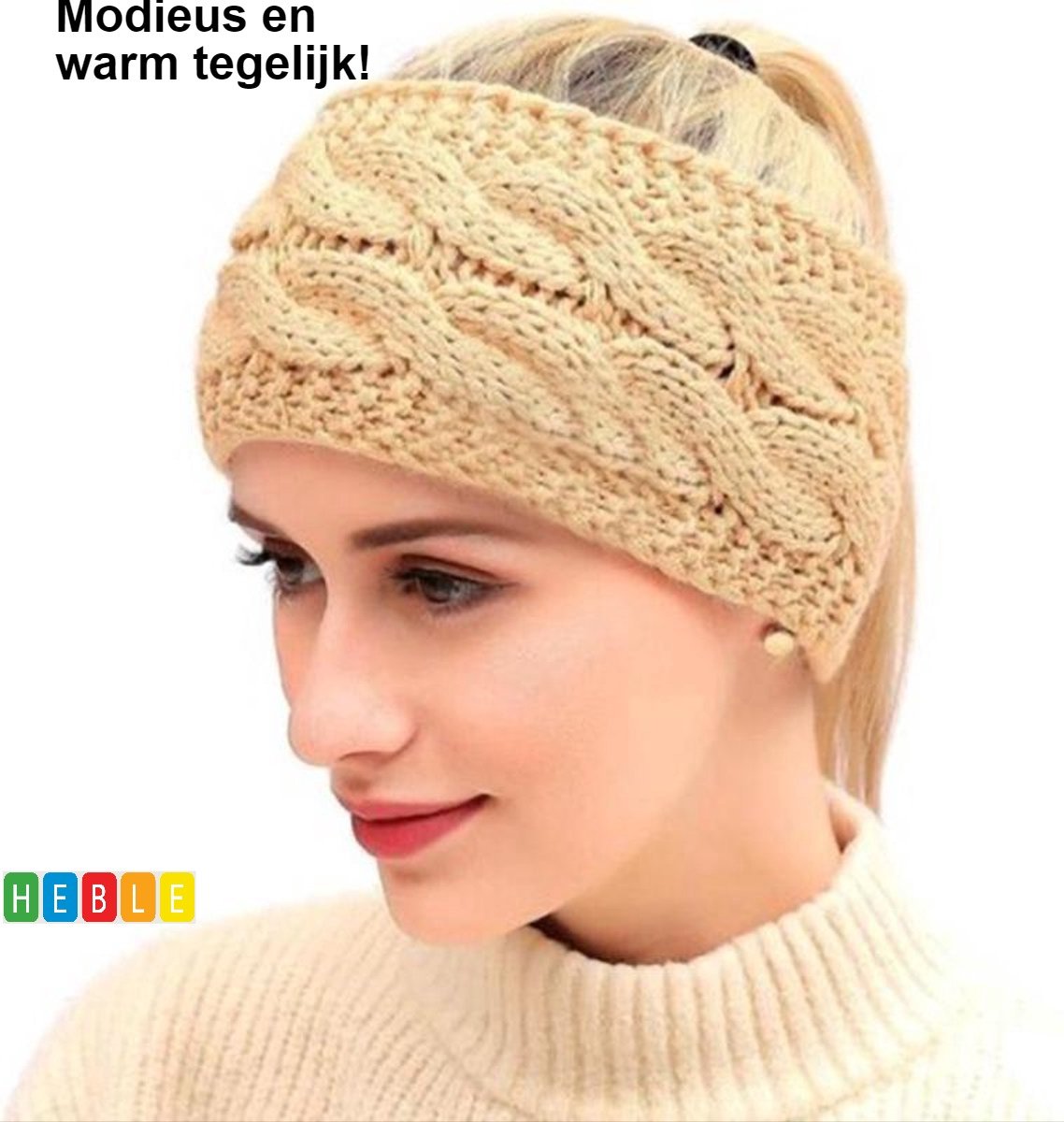 Cache-oreilles bandeau tricoté pour femme – Bandeau chaud pour le style  hivernal. -... | bol