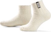 SOXS® Wollen sokken | SOX3620 | Off-White | Enkelhoogte | Maat 37-41 | Sugar swizzle label