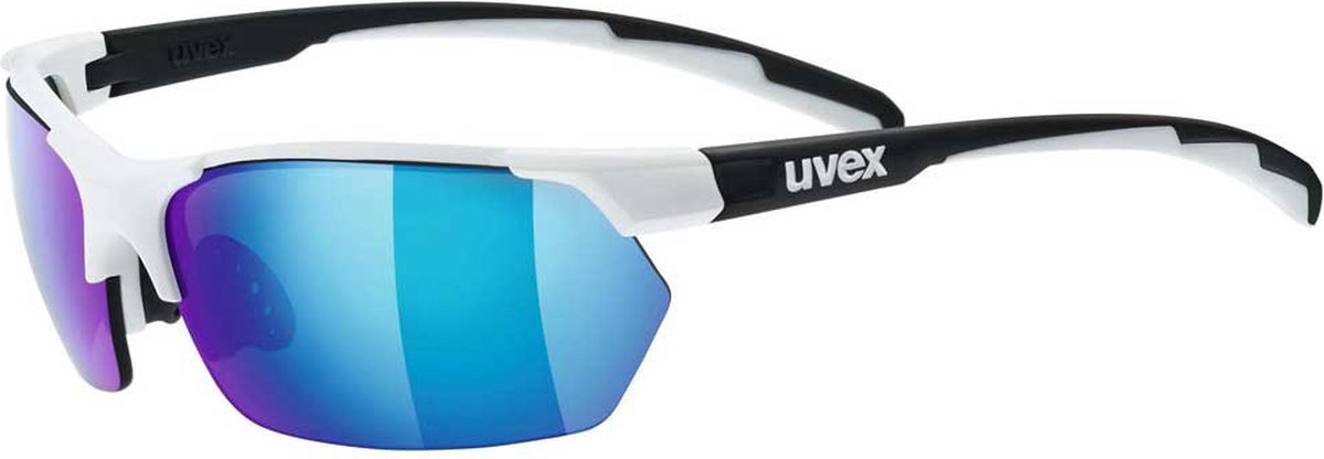 uvex Sportstyle 114 Fietsbril White / Black Mat - Unisex - maat UNI