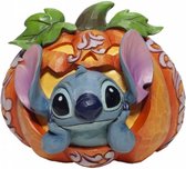 Disney Traditions Beeldje Stitch O'Lantern 10x16 cm