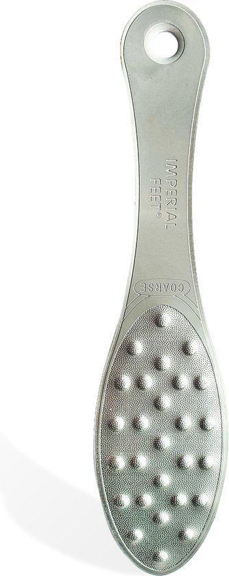 Foto: Imperial feet eeltvijl 2 in 1 eeltrasp callous remover premium voetschraper rvs voetvijl eelt vijl likdoorn verwijderen met voetrasp voetenrasp voeten eelt foot exfoliator tool eelt vijl voeten vijlen met grater roestvrij staal