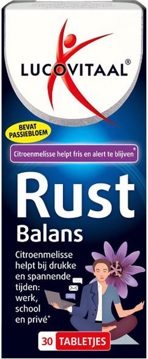 Goedkoopste Lucovitaal Rust Balans Citroenmelisse 30Tab