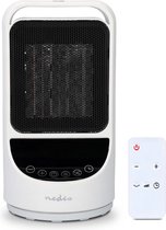 Bol.com Nedis SmartLife keramische PTC-ventilatorkachel - Wi-Fi - 1500 W - 2 Warmte Standen - Zwenkfunctie - Display - 10 - 49 °... aanbieding