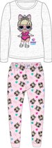 L.O.L. surprise pyjama sweet candy katoen grijs/roze maat 104