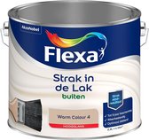 Flexa Strak in de lak - Buitenlak Hoogglans - Warm Colour 4 - 1l