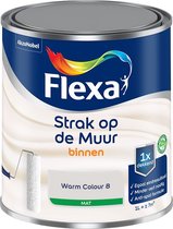 Flexa Strak op de muur - Binnen Mat - Warm Colour 8 - 1l