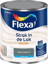 Flexa Strak in de lak - Binnenlak Zijdeglans - Calm Colour 2 - 1l