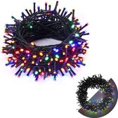Cheqo® Kerstboomverlichting - Kerstlampjes - Led Verlichting - Kerstverlichting - 120 LED - 9 meter - Binnen en Buiten - Multicolor