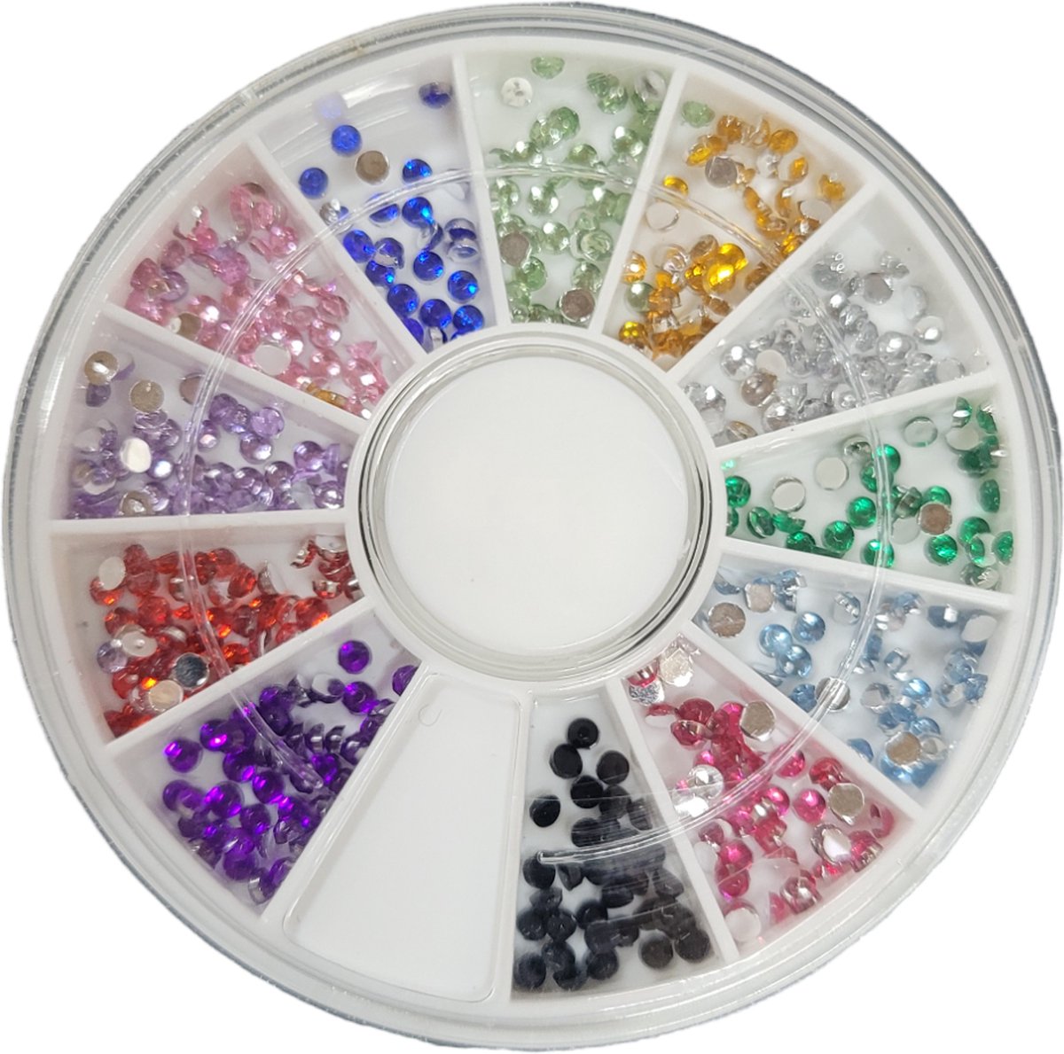 Goedkoopste Rhinestones kleuren - rhinestones steentjes - strass steentjes - nagel diamantjes - nail art set - oDaani