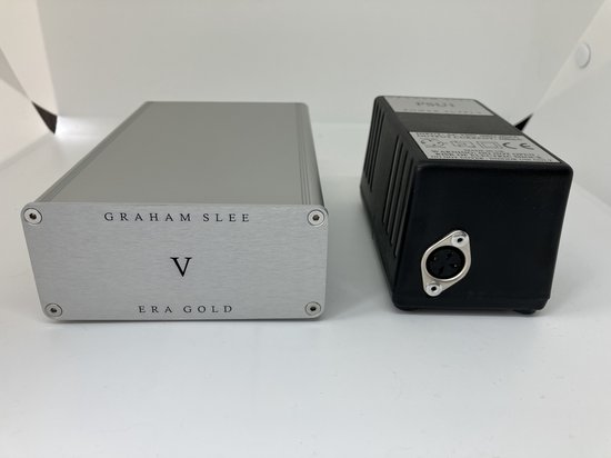 Graham Slee Era Gold V phono voorversterker (mm) + PSU1 voeding.