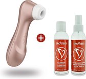 Satisfyer Pro 2 + Lubrifiants et nettoyant pour jouets gratuits