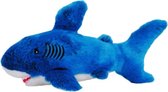 Haai (Blauw/Wit) Pluche Knuffel 50 cm {Dierentuin Vis Dieren | Speelgoed Dieren Knuffeldier Knuffelbeest voor kinderen jongens meisjes | Baby Shark Animal Plush Toy}