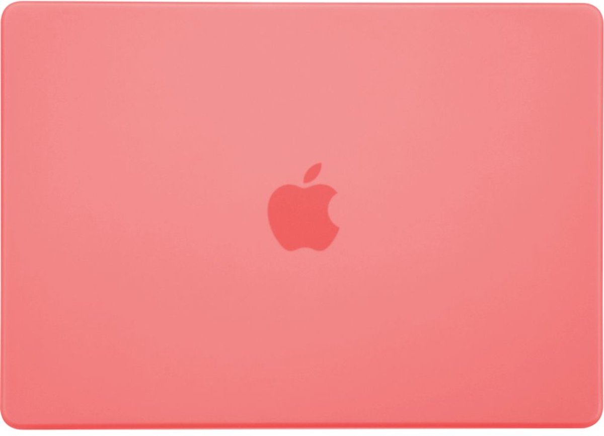 Mobigear Laptophoes geschikt voor Apple MacBook Air 11 Inch (2010-2016) Hoes Hardshell Laptopcover MacBook Case | Mobigear Matte - Koraal - Model A1370 / A1465