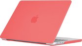 Mobigear Laptophoes geschikt voor Apple MacBook Pro 13 Inch (2016-2019) Hoes Hardshell Laptopcover MacBook Case | Mobigear Matte - Koraal - Model A1706 / A1708 / A1989 / A2159