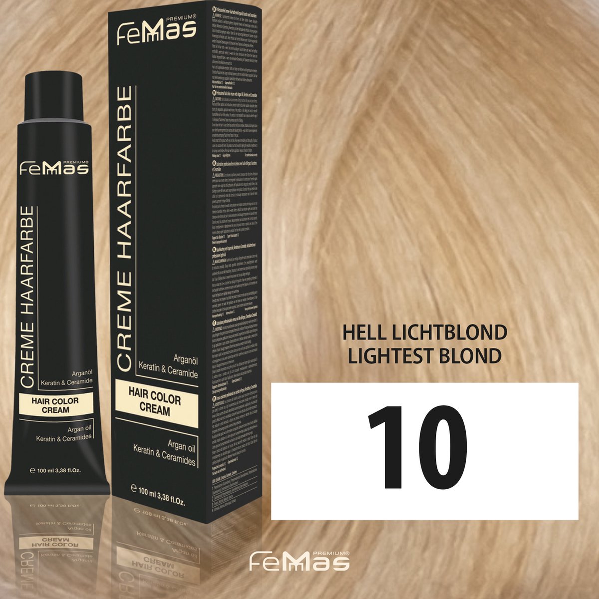Femmas (10) - Haarverf - lichtste platinum blond 100ml