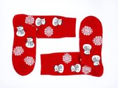 Kerstsokken 5-7 jaar "frosty the snowman"-sokken-kinderen-Kerstmis-Kerst-kado-gift-cadeau